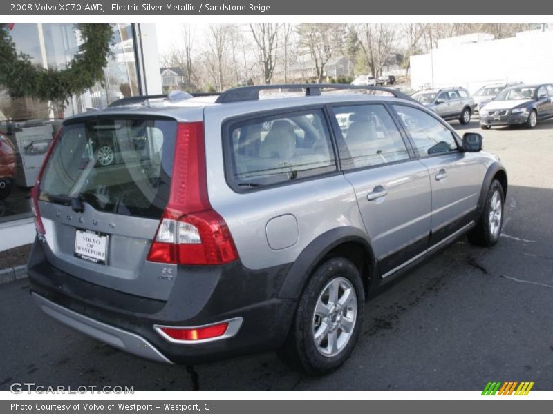 Electric Silver Metallic / Sandstone Beige 2008 Volvo XC70 AWD
