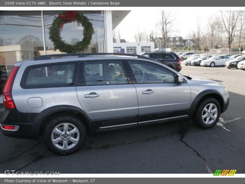 Electric Silver Metallic / Sandstone Beige 2008 Volvo XC70 AWD