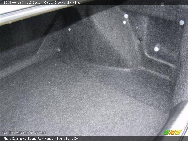 Galaxy Gray Metallic / Black 2008 Honda Civic LX Sedan