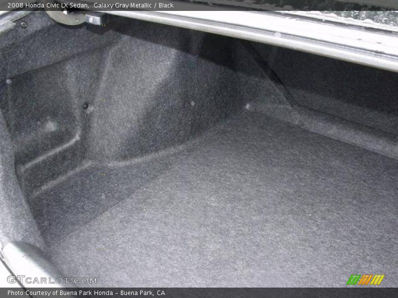 Galaxy Gray Metallic / Black 2008 Honda Civic LX Sedan