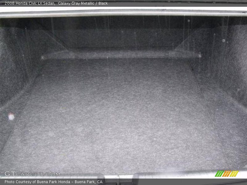 Galaxy Gray Metallic / Black 2008 Honda Civic LX Sedan