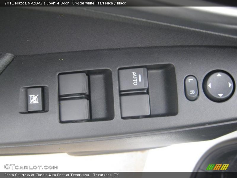Crystal White Pearl Mica / Black 2011 Mazda MAZDA3 s Sport 4 Door