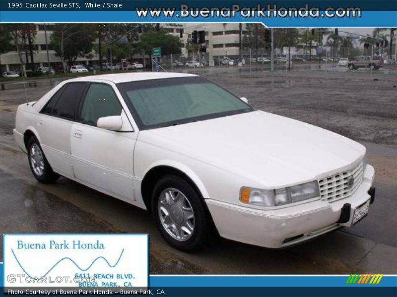 White / Shale 1995 Cadillac Seville STS