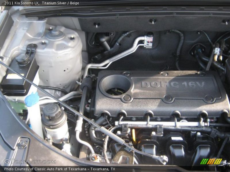 Titanium Silver / Beige 2011 Kia Sorento LX