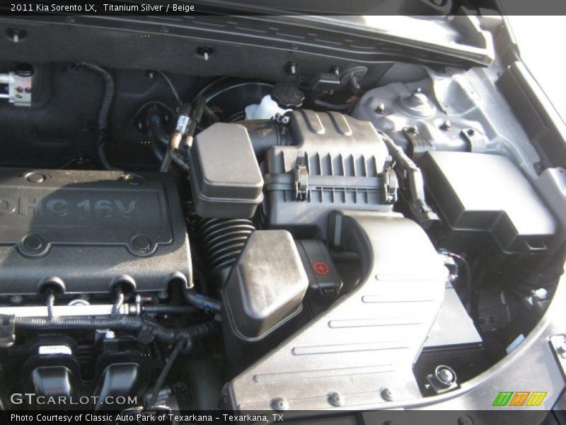 Titanium Silver / Beige 2011 Kia Sorento LX