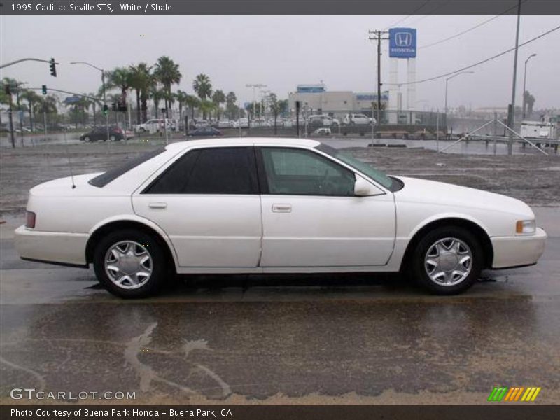 White / Shale 1995 Cadillac Seville STS
