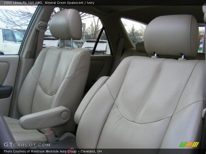 Mineral Green Opalescent / Ivory 2002 Lexus RX 300 AWD