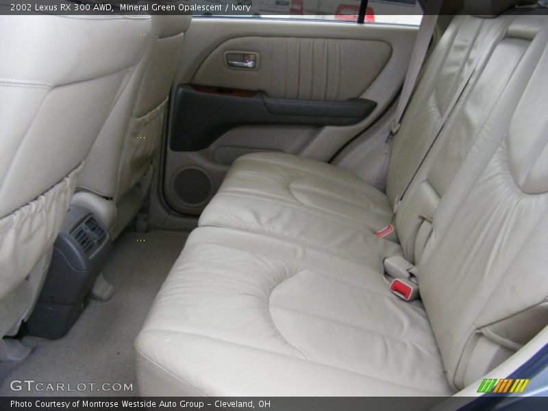 Mineral Green Opalescent / Ivory 2002 Lexus RX 300 AWD
