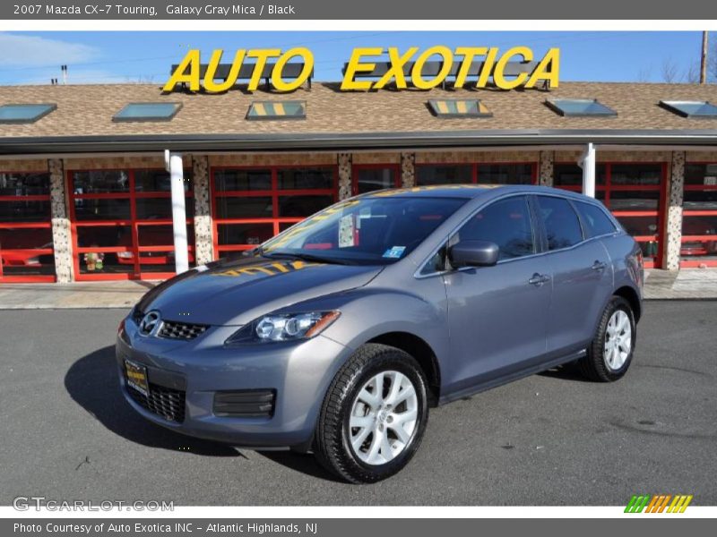 Galaxy Gray Mica / Black 2007 Mazda CX-7 Touring