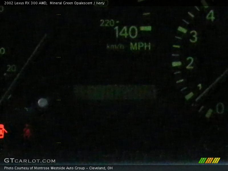 Mineral Green Opalescent / Ivory 2002 Lexus RX 300 AWD