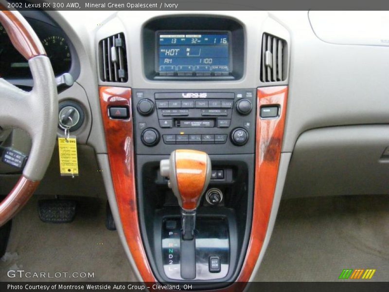 Mineral Green Opalescent / Ivory 2002 Lexus RX 300 AWD