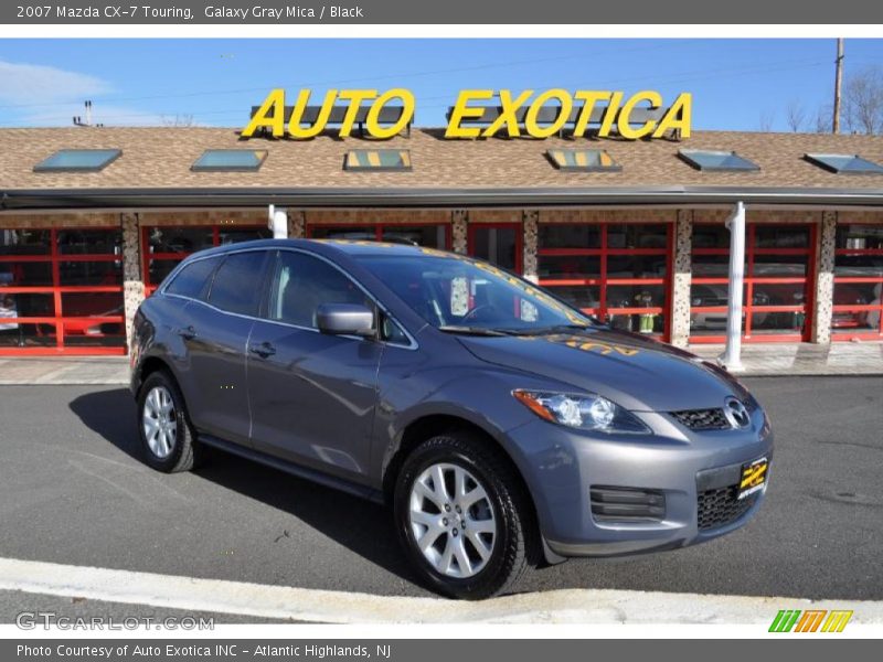 Galaxy Gray Mica / Black 2007 Mazda CX-7 Touring