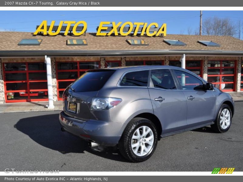 Galaxy Gray Mica / Black 2007 Mazda CX-7 Touring