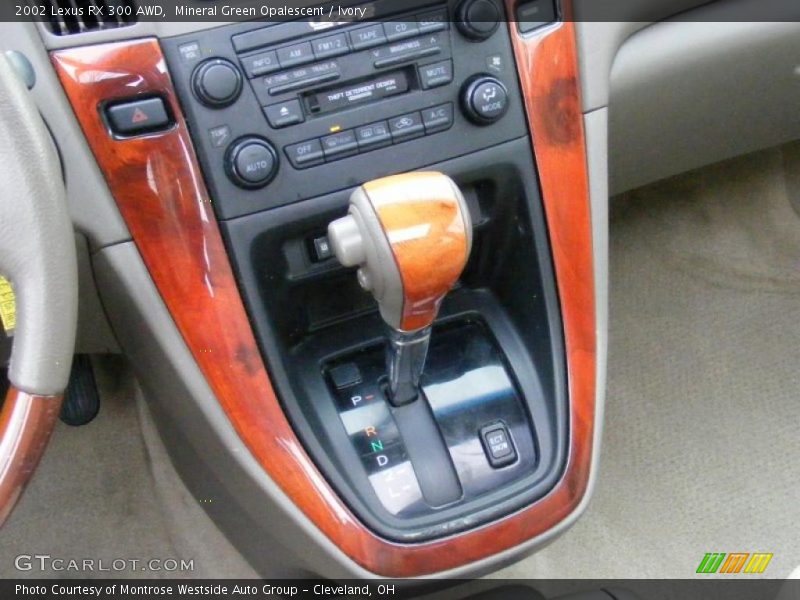 Mineral Green Opalescent / Ivory 2002 Lexus RX 300 AWD