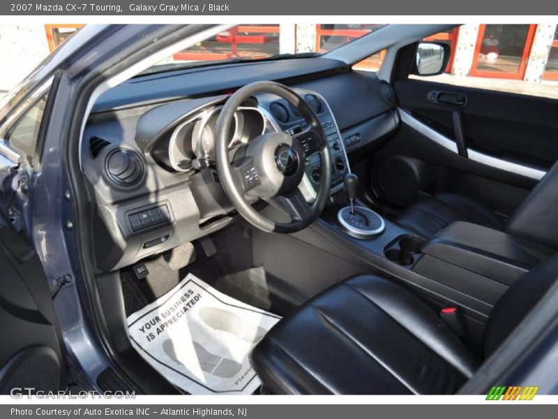 Galaxy Gray Mica / Black 2007 Mazda CX-7 Touring