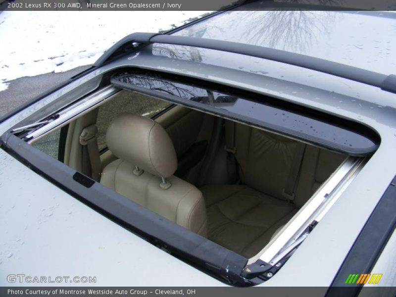 Mineral Green Opalescent / Ivory 2002 Lexus RX 300 AWD