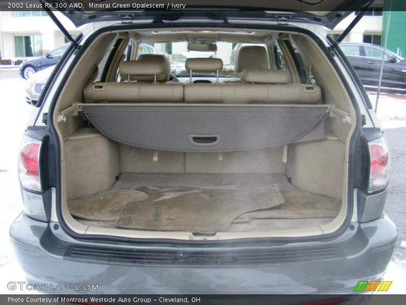 Mineral Green Opalescent / Ivory 2002 Lexus RX 300 AWD