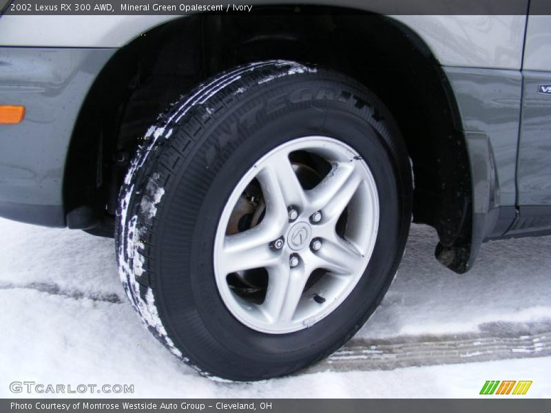 Mineral Green Opalescent / Ivory 2002 Lexus RX 300 AWD