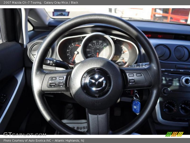 Galaxy Gray Mica / Black 2007 Mazda CX-7 Touring