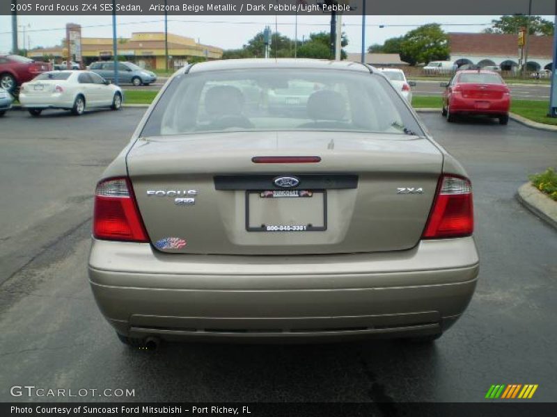 Arizona Beige Metallic / Dark Pebble/Light Pebble 2005 Ford Focus ZX4 SES Sedan