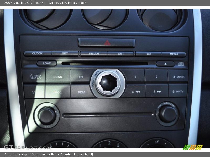 Galaxy Gray Mica / Black 2007 Mazda CX-7 Touring