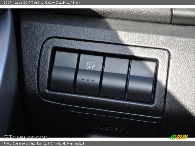 Galaxy Gray Mica / Black 2007 Mazda CX-7 Touring