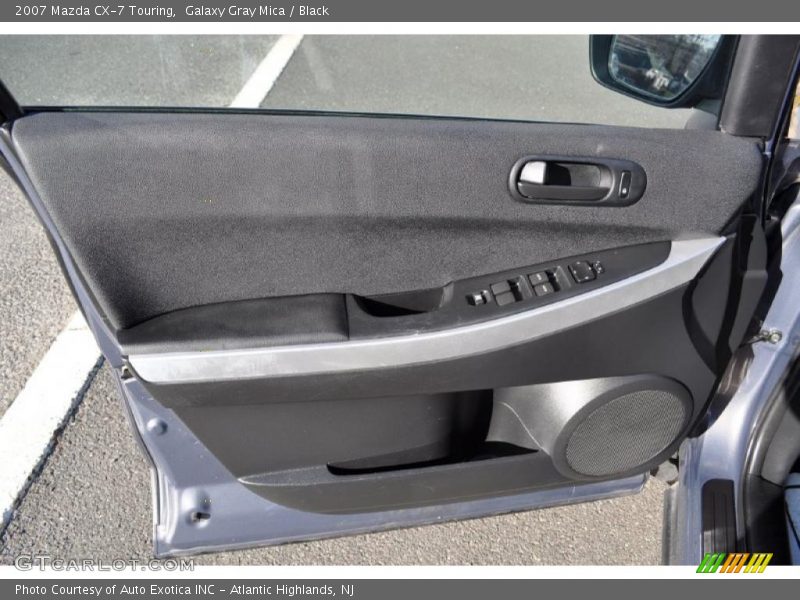 Galaxy Gray Mica / Black 2007 Mazda CX-7 Touring