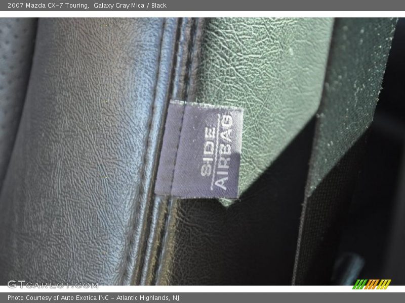 Galaxy Gray Mica / Black 2007 Mazda CX-7 Touring