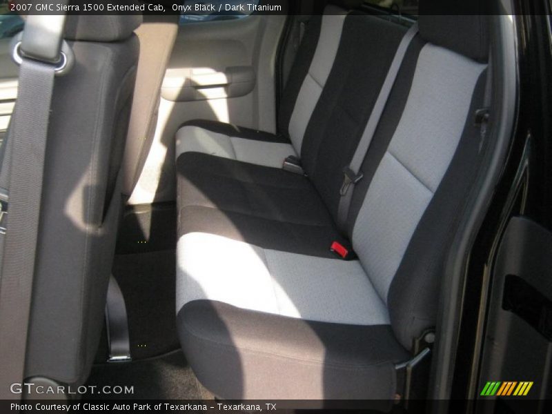 Onyx Black / Dark Titanium 2007 GMC Sierra 1500 Extended Cab