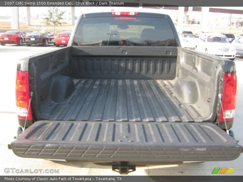 Onyx Black / Dark Titanium 2007 GMC Sierra 1500 Extended Cab