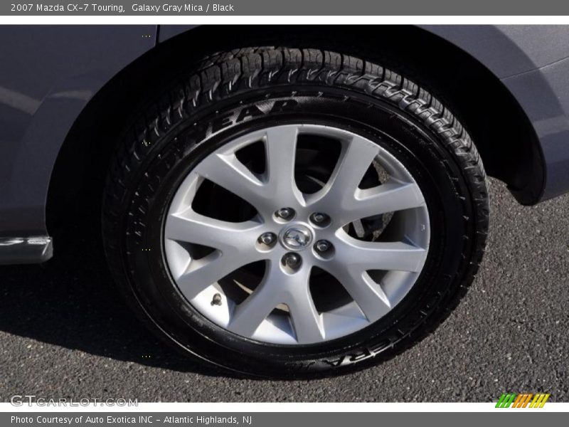 Galaxy Gray Mica / Black 2007 Mazda CX-7 Touring