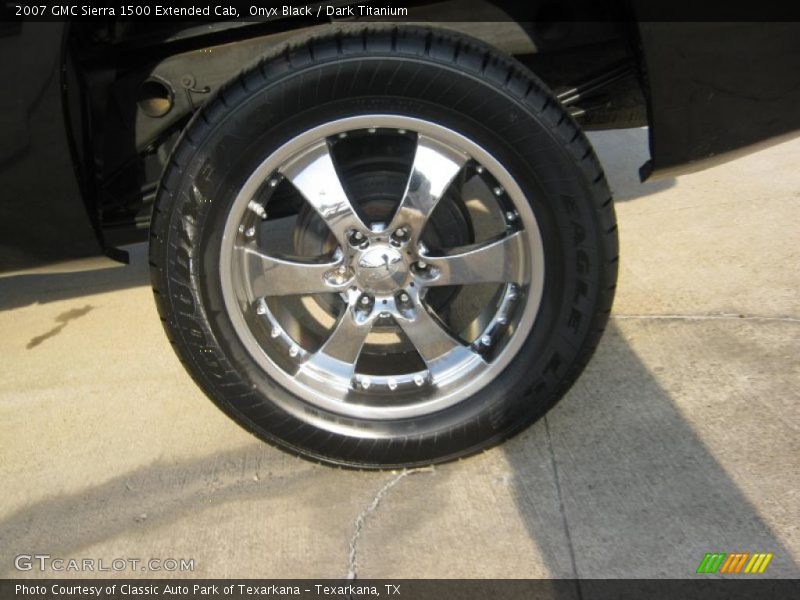 Onyx Black / Dark Titanium 2007 GMC Sierra 1500 Extended Cab