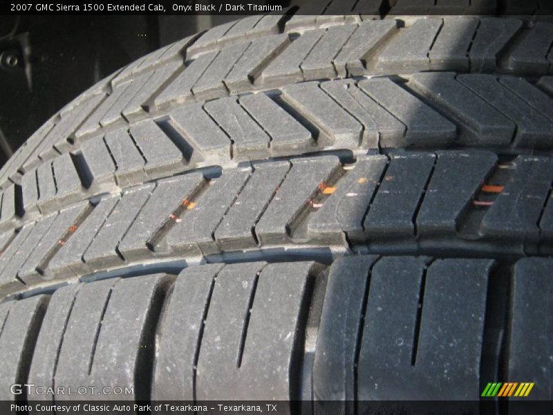 Onyx Black / Dark Titanium 2007 GMC Sierra 1500 Extended Cab