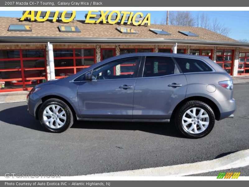 Galaxy Gray Mica / Black 2007 Mazda CX-7 Touring