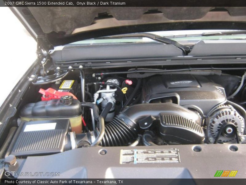 Onyx Black / Dark Titanium 2007 GMC Sierra 1500 Extended Cab
