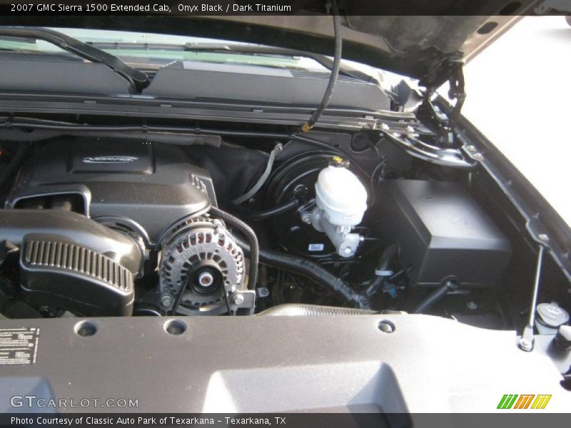 Onyx Black / Dark Titanium 2007 GMC Sierra 1500 Extended Cab