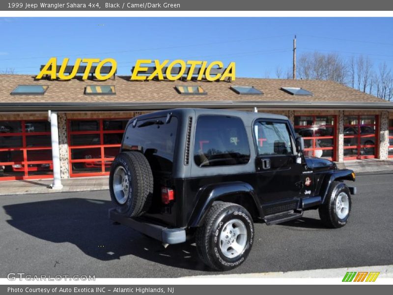 Black / Camel/Dark Green 1999 Jeep Wrangler Sahara 4x4