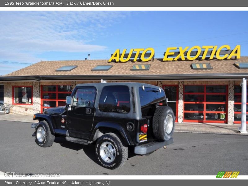 Black / Camel/Dark Green 1999 Jeep Wrangler Sahara 4x4
