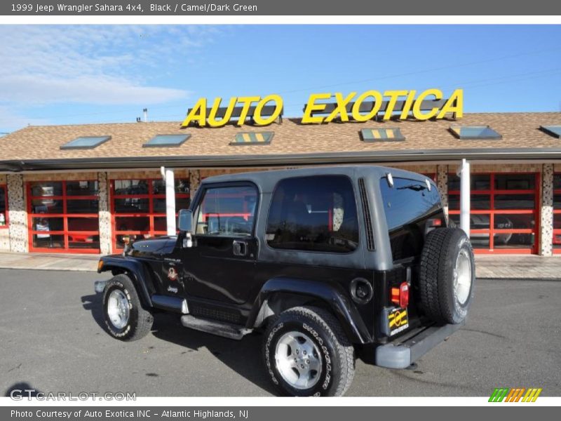 Black / Camel/Dark Green 1999 Jeep Wrangler Sahara 4x4