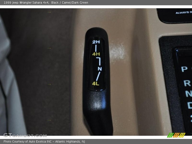 Black / Camel/Dark Green 1999 Jeep Wrangler Sahara 4x4