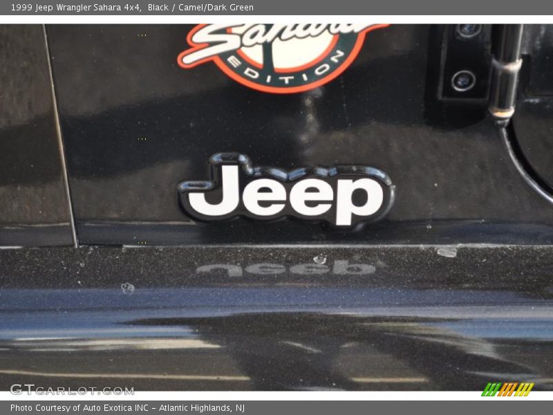 Black / Camel/Dark Green 1999 Jeep Wrangler Sahara 4x4