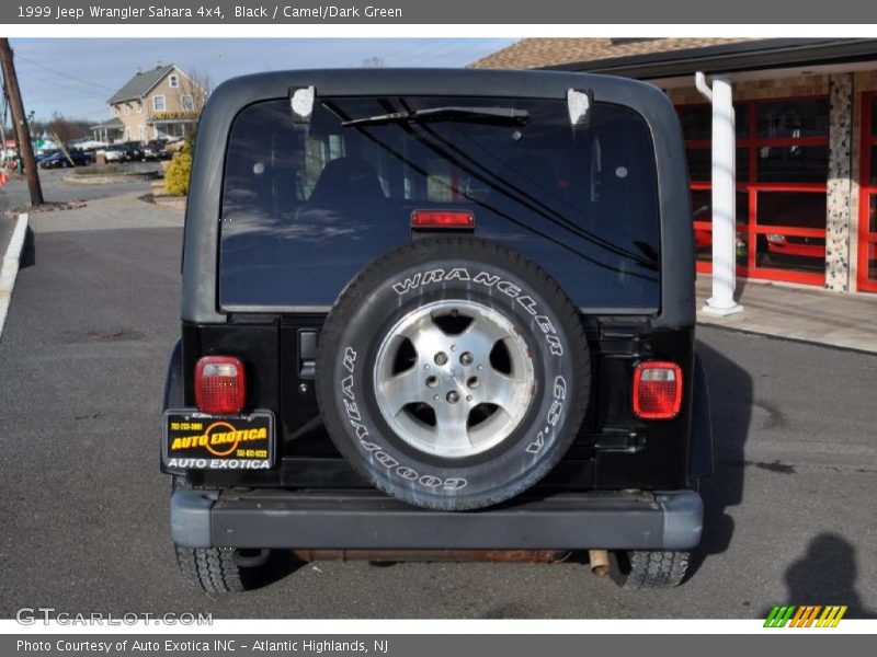 Black / Camel/Dark Green 1999 Jeep Wrangler Sahara 4x4