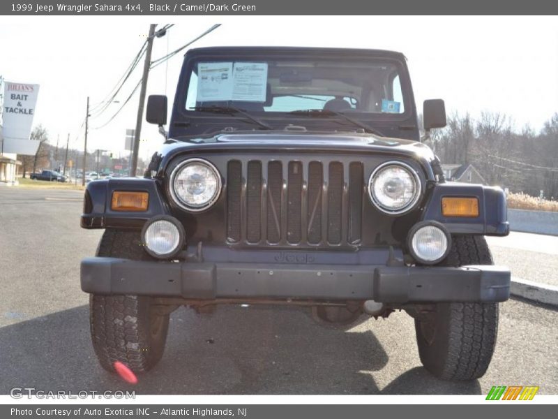 Black / Camel/Dark Green 1999 Jeep Wrangler Sahara 4x4