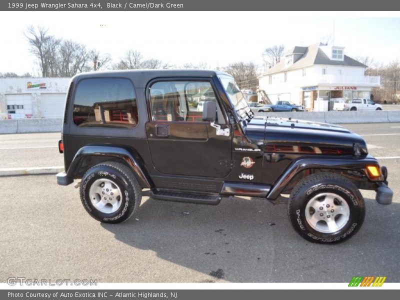 Black / Camel/Dark Green 1999 Jeep Wrangler Sahara 4x4
