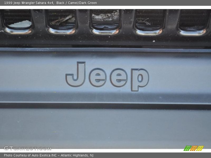 Black / Camel/Dark Green 1999 Jeep Wrangler Sahara 4x4