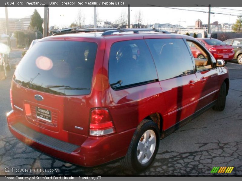 Dark Toreador Red Metallic / Pebble Beige 2004 Ford Freestar SES
