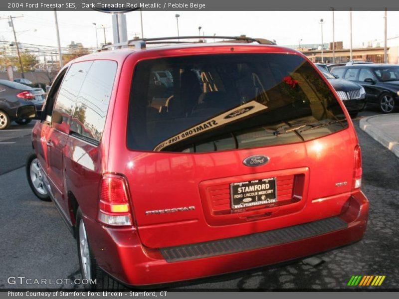Dark Toreador Red Metallic / Pebble Beige 2004 Ford Freestar SES