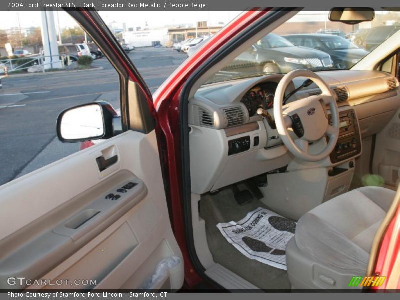 Dark Toreador Red Metallic / Pebble Beige 2004 Ford Freestar SES