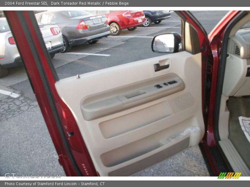 Dark Toreador Red Metallic / Pebble Beige 2004 Ford Freestar SES