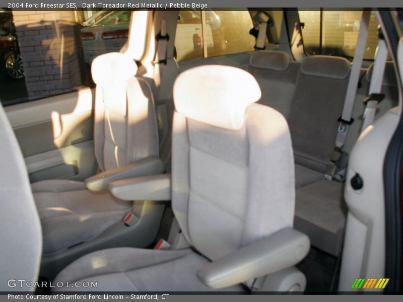 Dark Toreador Red Metallic / Pebble Beige 2004 Ford Freestar SES